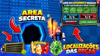 LOCALIZAÇÕES DE TODAS AS PEÇAS + 2 ÁREAS SECRETAS NO ROUBE UM OVO!