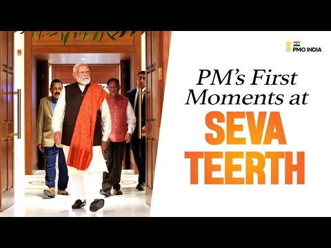 PM Modi marks a new beginning at Seva Teerth