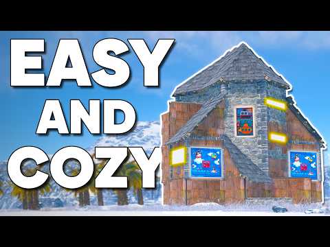 The ONLY Starter Base You’ll NEED in Rust - CHEAP & COZY Solo Bunker