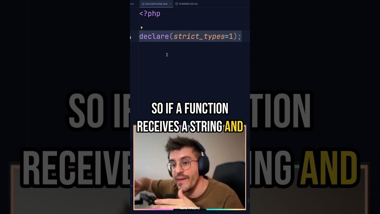 PHP Best Practices: Strict Types