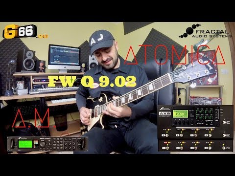 Fractal AxeFx2/AX8 "A.M. ATOMICA" Preset (FW Q 9.02)