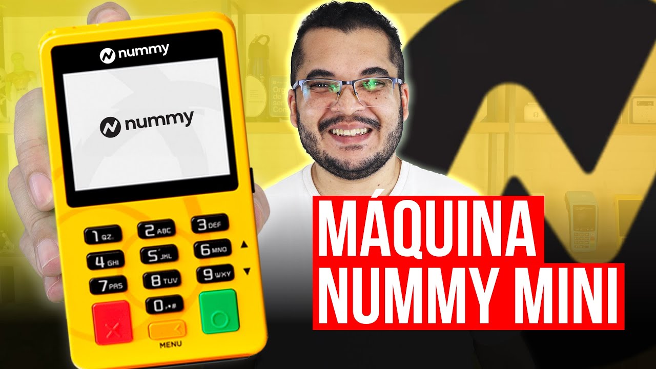 MAQUININHA NUMMY MINI É BOA? COMO A NUMMY FUNCIONA? MÁQUINA DE CARTÃO MENOR TAXA