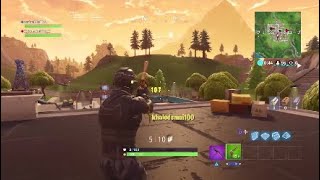 FORTNITEPS4 神プレイ！空中リボルバーヘッドショット！