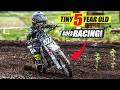5 Year Old Motocross Superstar Goes Racing