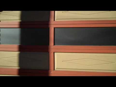 P-95  acrylic in garage door.