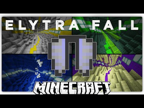 Logdotzip - Minecraft 1.9 | ELYTRA FALL | 16 Magic Freefall Tunnels