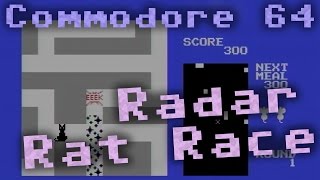 CC64 playing "Radar Rat Race" (1982). Game #118.