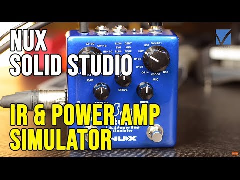 NUX Solid Studio IR & Power Amp Simulator Video Test