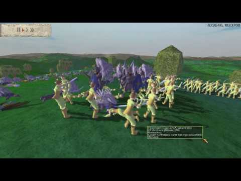 Runescape Total War - Elves vs Saradominists