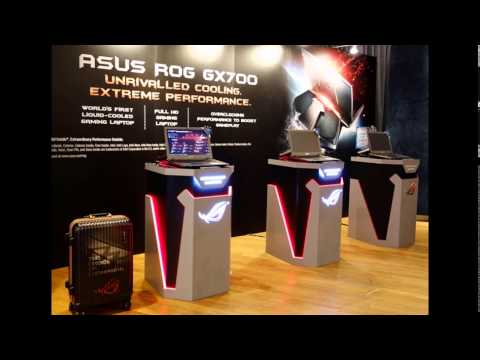 ASUS ROG GX700 - Meet the world's 1st liquid-cooled gaming notebook!