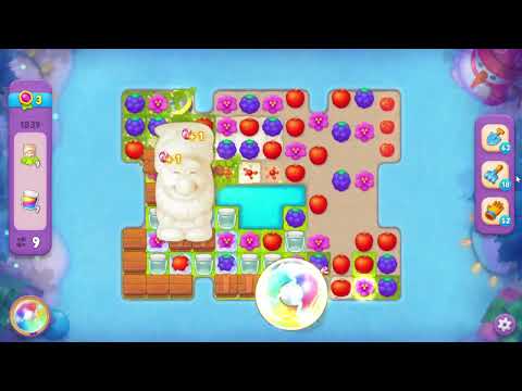 Gardenscapes 1839 Super Hard Level - 15 moves - NO BooSTERS