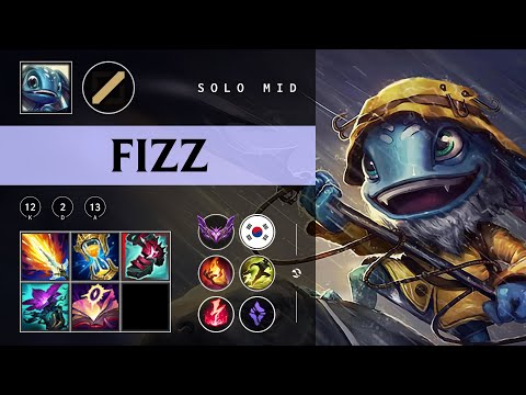 Fizz Mid vs Yone - KR Master Patch 25.23