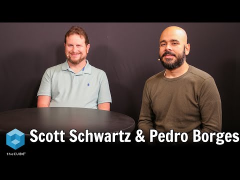Scott Schwartz and Pedro Borges, Siemens | Cloud AWS re:Invent Coverage