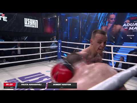 Robert Marton vs Paata Aduashvili | Ultimate Boxing Night | WUFL