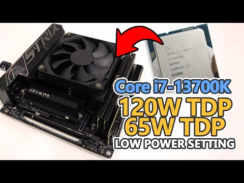 Intel Core i7 13700K Low Power Limit Test