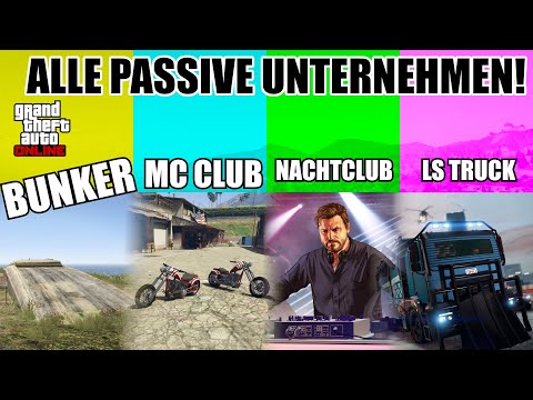 ALLE Passiven Unternehmen in 2025 mit großen Änderungen - GTA 5 Online Deutsch