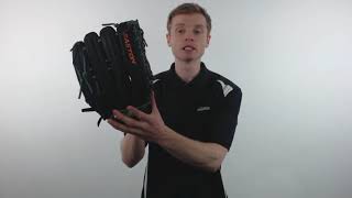 Video thumbnail: Easton MAKO Comp 12.75" Baseball Glove: EMKC1275