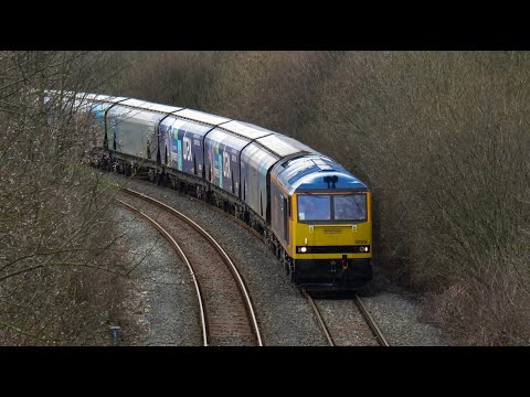 GBRf Class 60 No. 60002 on 6E09 Liverpool Biomass Tml - Drax Aes on 15.03.21 - HD