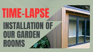 Preview of Time-Lapse Transformation: Building a Garden Room with Great Garden Rooms Ltd | Ground Screw Base.