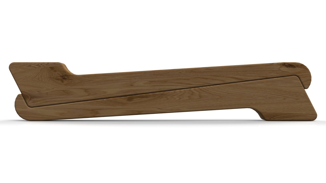 Notebook stand 3D Model