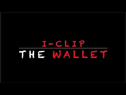 The next minimilistic  Wallet For your pocket! I Clip Wallet