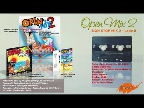 Open Mix 2 - Non Stop Mix 2, Cara B (1986)