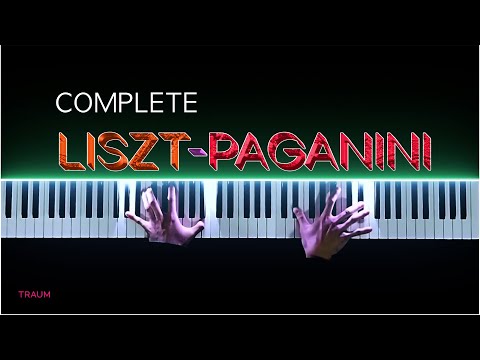 LISZT Complete Paganini Studies No. 1-6