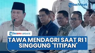 Tawa Kapolri hingga Mendagri saat Prabowo Tunjuk-tunjuk Tangan Singgung Orang Titipan di Kepolisian