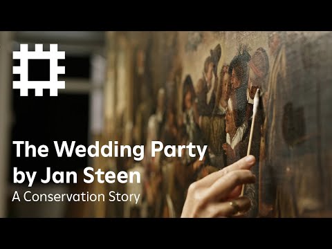 揚-斯坦的《婚禮派對》：保育故事 (The Wedding Party by Jan Steen: A Conservation Story)