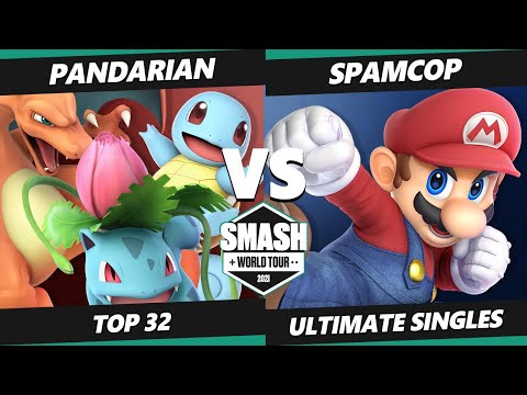 SWT NA Northwest Online Top 32 - Pandarian (Pokemon Trainer) Vs. SpamCop (Mario) SSBU Ultimate
