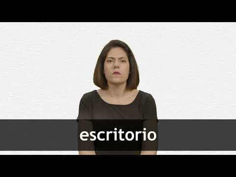 Escritorio Translation In English