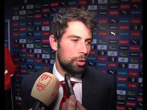 Coke zona mixta RCD Espanyol 2-2 Sevilla FC 7/12/2012 Sevilla FC