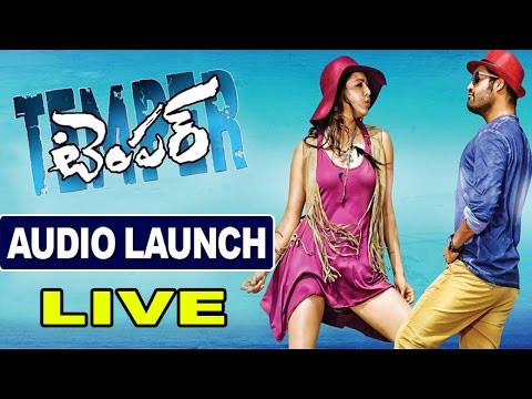 Jr NTR's TEMPER Audio Launch LIVE | Kajal Agarwal | Purijagannath | Anoop Rubens