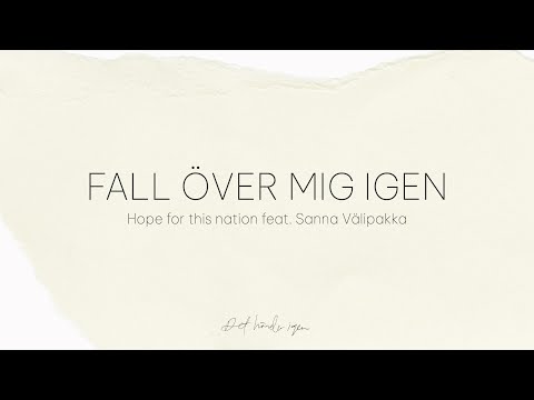 Fall över mig igen (feat. Sanna Välipakka) - Det händer igen (textvideo)