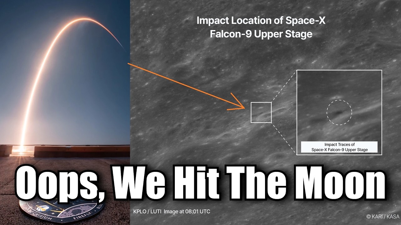 Smashing Stuff Into The Moon.... For Science????