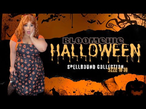 🍂 Perfect #halloween with @BloomChic SpellBound Collection is eerie-sistible. #plussizefashion 🎃