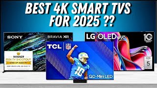 Top 6 Best 4K Smart TVs 2025 - Watch This Before You Decide to Buy!