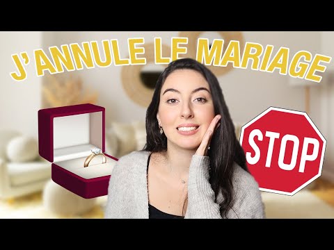 JE VEUX ANNULER MON MARIAGE😱