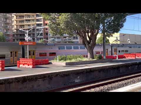 AussieTrain Vlogs 61: V set empty transfer through Homebush