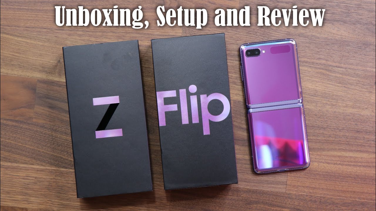 Samsung Galaxy Z Flip - Unboxing, First Time Setup and Review