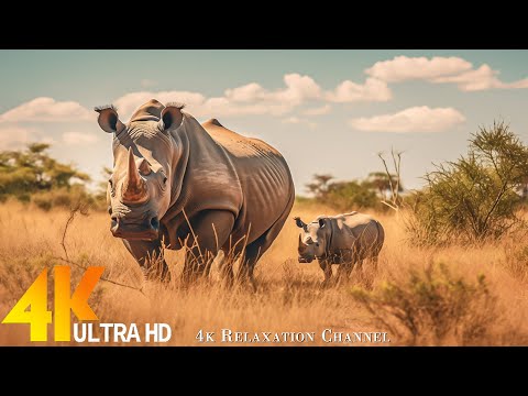 Chobe National Park 4K [60FPS] - Discovery Majestic African Wildlife Film with Relaxing Music
