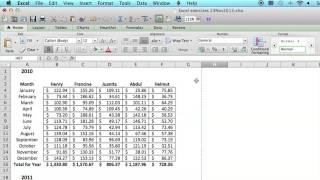 How to Save an Excel Spreadsheet to Look Like a Single Page : Using MS Excel