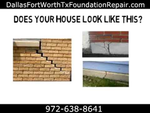 Foundation Repair Dallas TX - Call:  972-638-8641