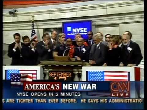 CNN 9/11 LIVE TV Coverage (9/17/01)  9:15 A.M - 9:30 A.M