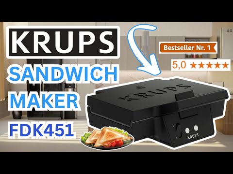 Krups Sandwich Maker FDK451 | IS IT WORTH IT?