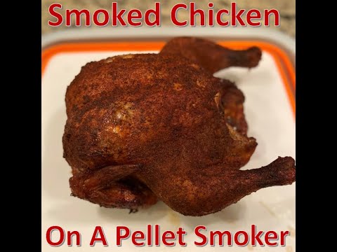 Smoked Chicken On A Pit Boss Pellet Smoker
