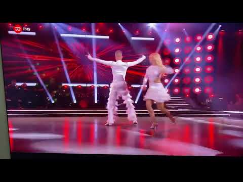 Fredrik og jenna i en samba vild med dans 2023