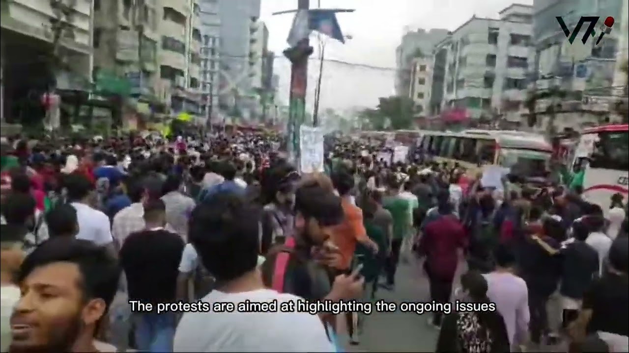 Protests Erupt at Dhaka city as Students Demand Justice