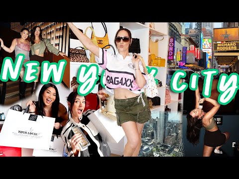 Alisha and Remi Take NYC : Vintage Thrift Shopping, Luxury Haul, and More!!