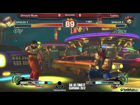 Elwood Blues (Guy) vs. MCZ|Tokido (Akuma) @ DUC2K12: SSF4 AE 2012: Winners Top 16